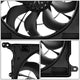 Radiator Standard Cooling Fan Assembly <br>22-25 Jeep Grand Cherokee 3.6L w/o HD