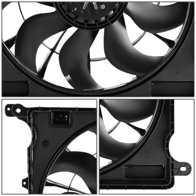 Radiator Standard Cooling Fan Assembly <br>22-25 Jeep Grand Cherokee 3.6L w/o HD