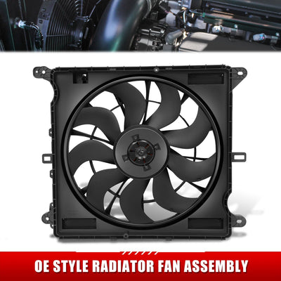 Radiator Fan <br>21-25 Jeep Grand Cherokee L 2.0L 3.6L 5.7L