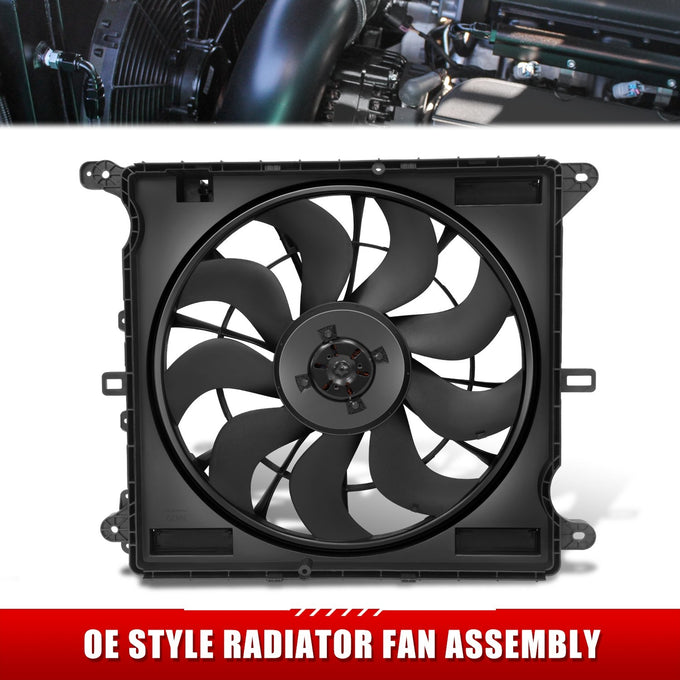 Radiator Fan <br>21-25 Jeep Grand Cherokee L 2.0L 3.6L 5.7L