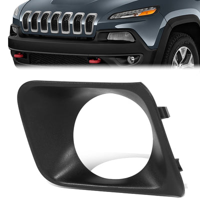 Front Left Bumper Adaptive Cruise Control Bezel <br> 14-18 Jeep Cherokee