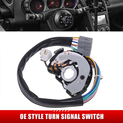 Factory Style Combination Turn Signal Switch <BR>85-91 Ford Bronco, 85-89 E-150, E-350, 88-96 F-Super Duty, 85-91 F-150, F-250, F-350