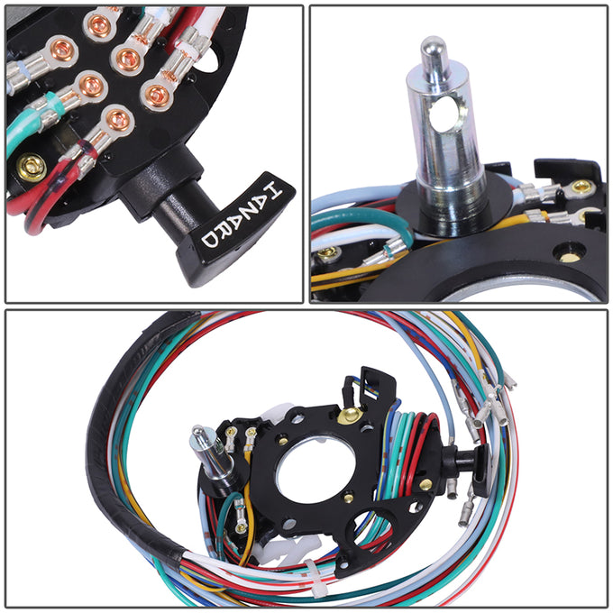 Factory Style Combination Turn Signal Switch <BR>75-77 Ford E100-E350 Econoline / Club Wagon
