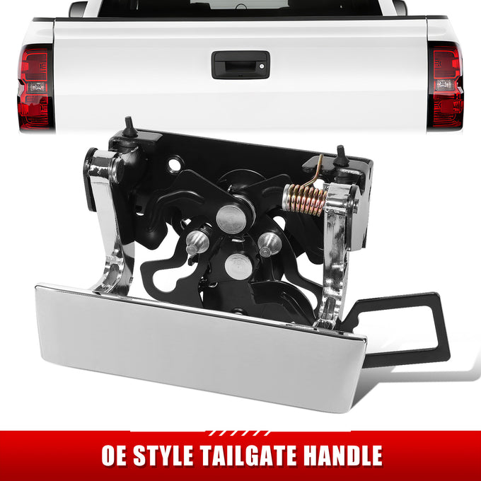 Factory Style Rear Tailgate Handle <br>07-14 Chevy Silverado GMC Sierra 1500 2500 / 3500 HD