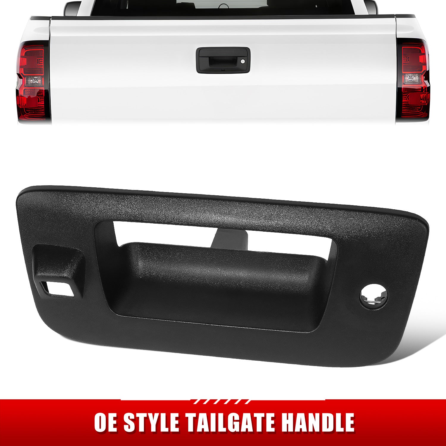 Factory Style Rear Tailgate Handle <br>07-14 Chevy Silverado GMC Sierra 1500 2500 / 3500 HD