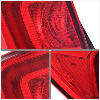 Factory Style LED Outer Tail Light (Left) <br> 16-18 Honda Pilot
