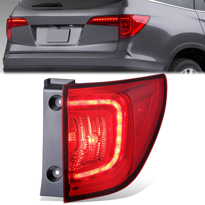 Factory Style LED Outer Tail Light (Right) <br> 16-18 Honda Pilot