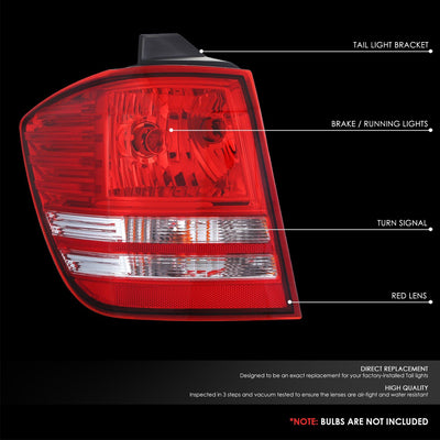 Factory Style Tail Light (Left) <br> 09-20 Dodge Journey