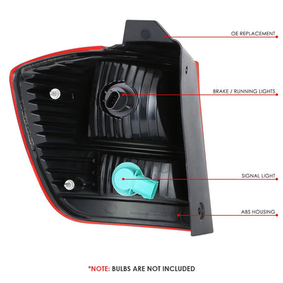 Factory Style Tail Light (Right) <br> 09-20 Dodge Journey