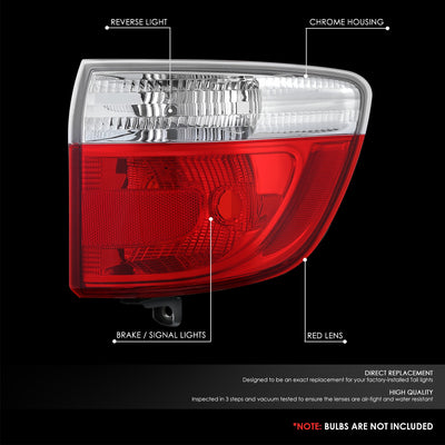 Factory Style Outer Tail Light (Right) <br> 11-13 Dodge Durango