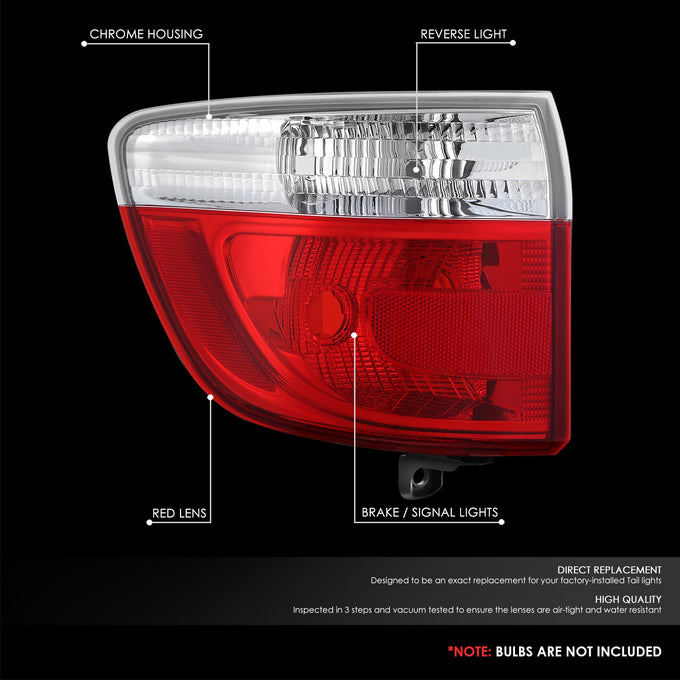Factory Style Outer Tail Lights <br> 11-13 Dodge Durango