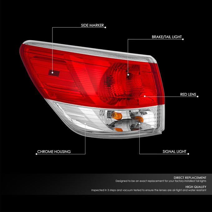 Factory Style Tail Light (Left) <br> 13-06 Nissan Pathfinder