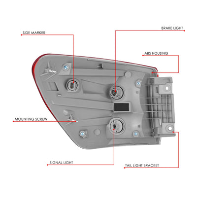 Factory Style Tail Light (Right) <br> 13-06 Nissan Pathfinder
