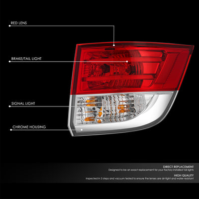 Factory Style Tail Light (Right) <br> 14-07 Honda Odyssey