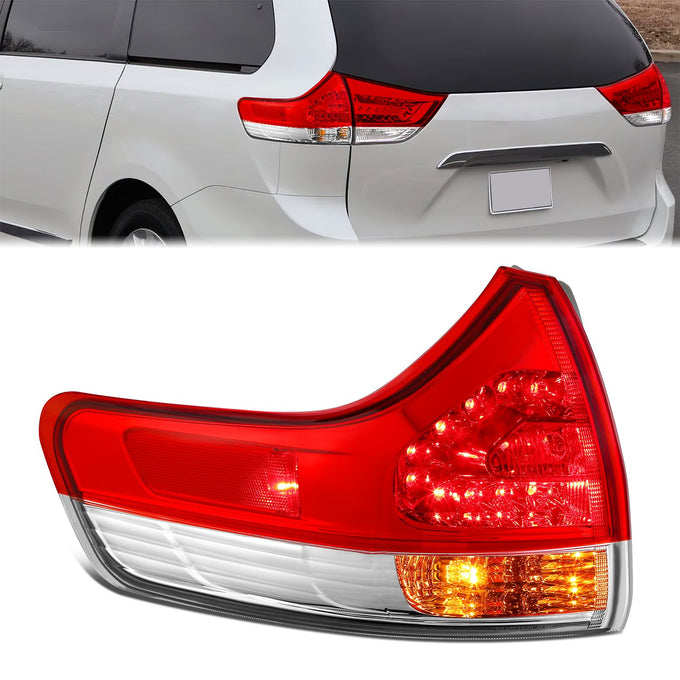 Factory Style Tail Light (Left) <br> 11-04 Toyota Sienna