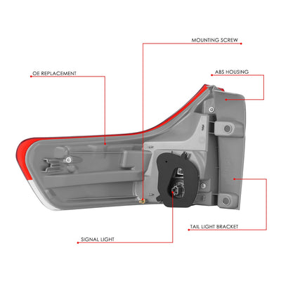 Factory Style Tail Light (Right) <br> 11-04 Toyota Sienna