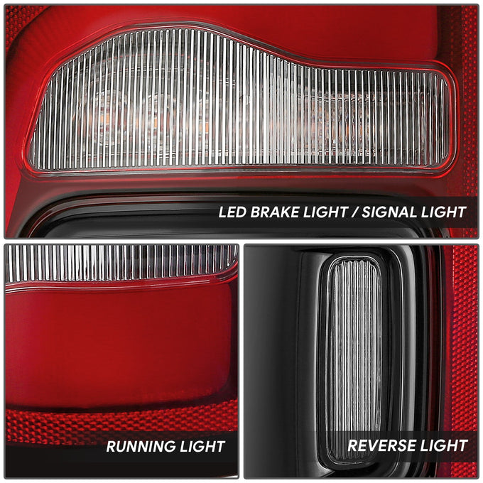 Factory Style Left Side Taillight Assembly<br>19-24 Ram 1500