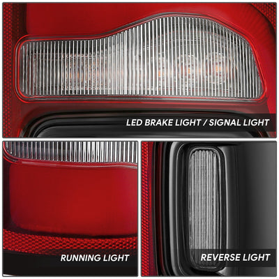 Factory Style Right Side Taillight Assembly<br>19-24 Ram 1500