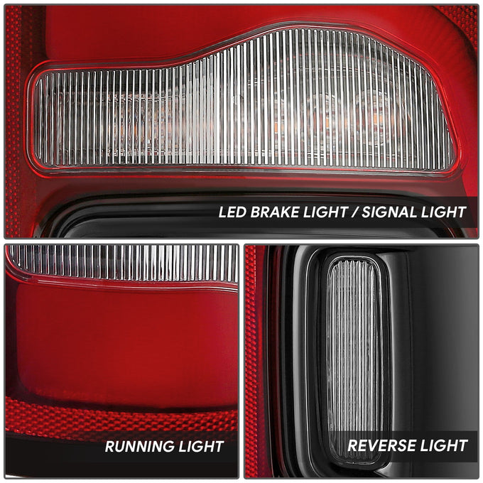 Factory Style Right Side Taillight Assembly<br>19-24 Ram 1500