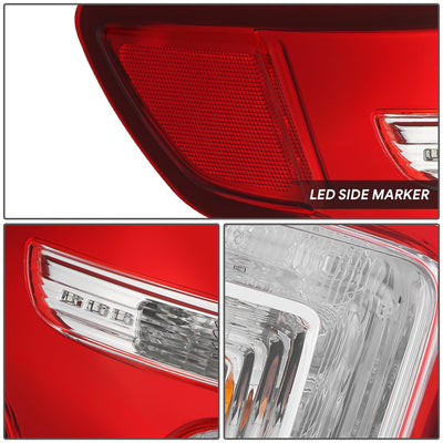 Factory Style Rear Left Taillight <br>11-15 Ford Explorer, 13-15 Police Interceptor Utility