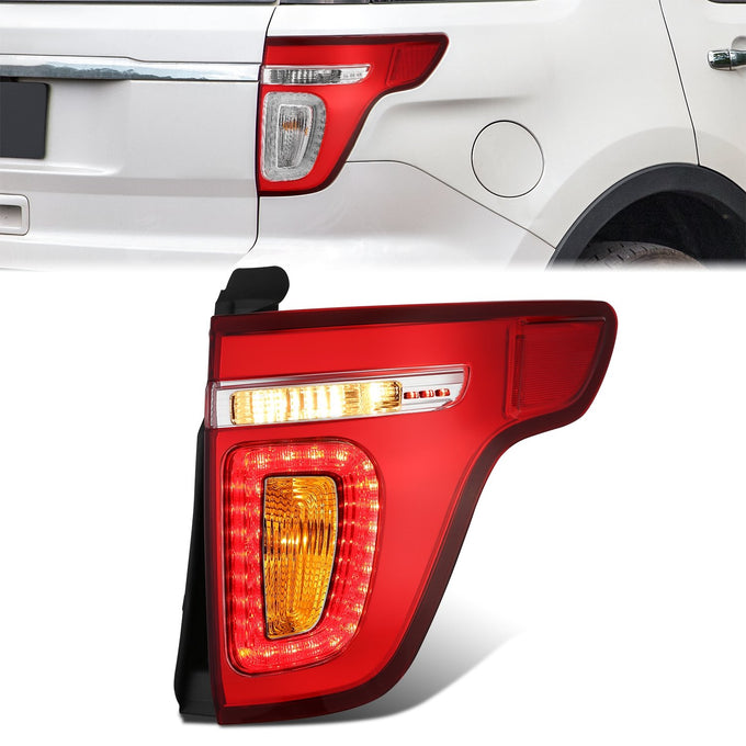 Factory Style Rear Right Taillight <br>11-15 Ford Explorer, 13-15 Police Interceptor Utility