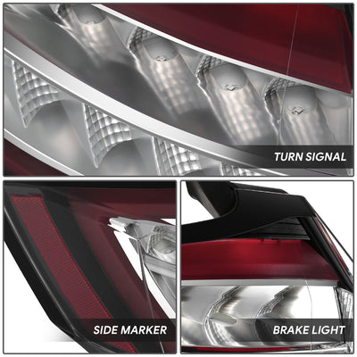 Factory Style Tail Light (Left) <br> 15-08 Ford Edge