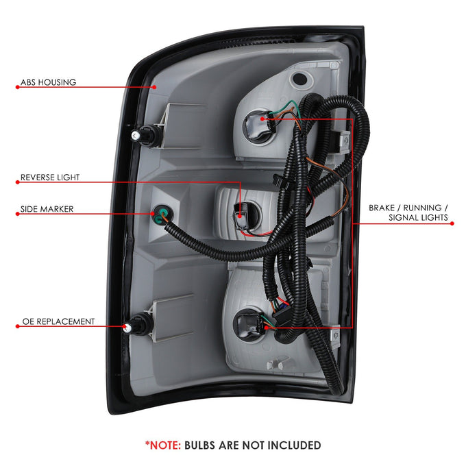 Factory Style Tail Light (Right) <br> 14-15 GMC Sierra 1500