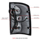 Factory Style Tail Lights <br> 14-15 GMC Sierra 1500