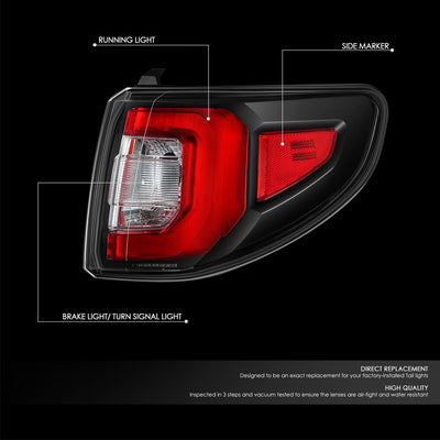 Factory Style Tail Light (Right) <br> 13-17 GMC Acadia Limited