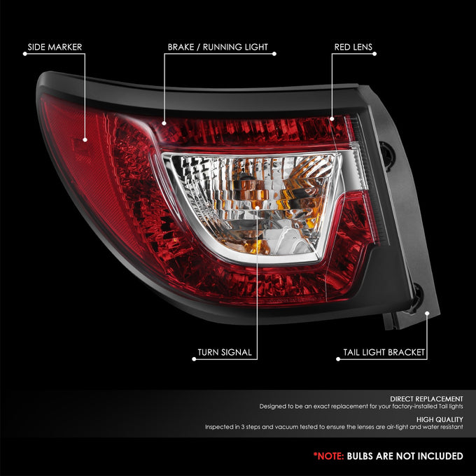 Factory Style Tail Light (Left) <br> 13-17 Chevrolet Traverse
