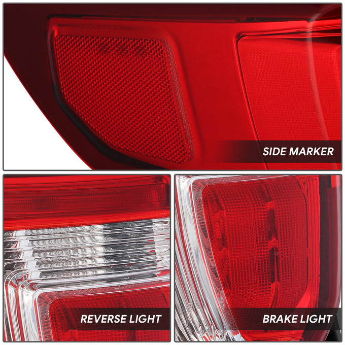 Factory Style Tail Light (Left) <br> 16-08 Honda Pilot
