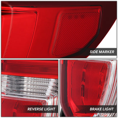 Factory Style Tail Light (Right) <br> 16-08 Honda Pilot