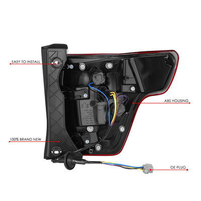 Factory Style Taillight Assembly<br>16-19 Ford Explorer, Police SUV