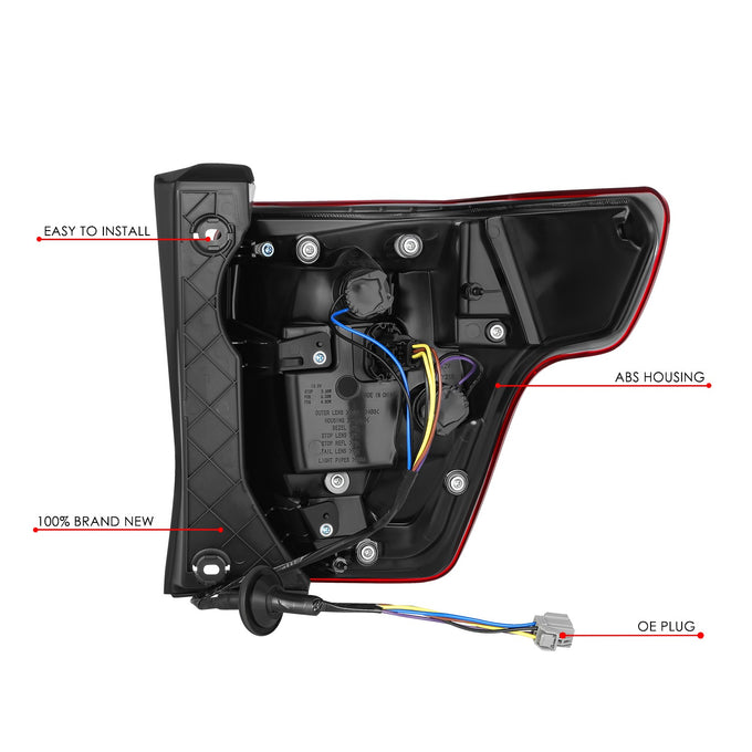 Factory Style Taillight Assembly<br>16-19 Ford Explorer, Police SUV