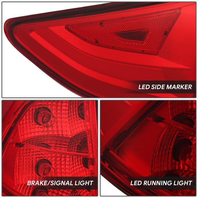 Factory Style Tail Light (Left) <br> 18-03 Honda Odyssey