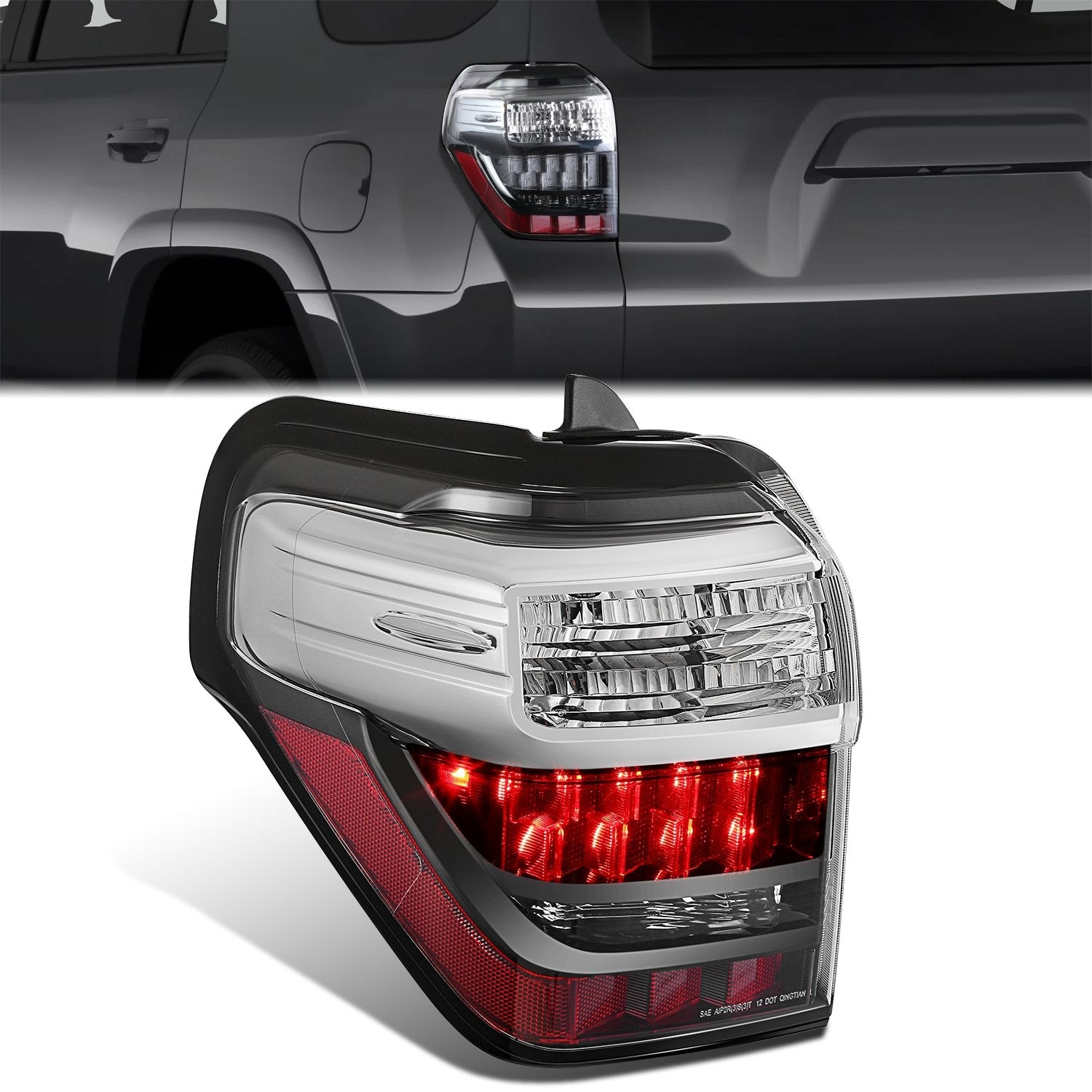 Factory Style Rear Left Taillight <br>14-24 Toyota 4Runner