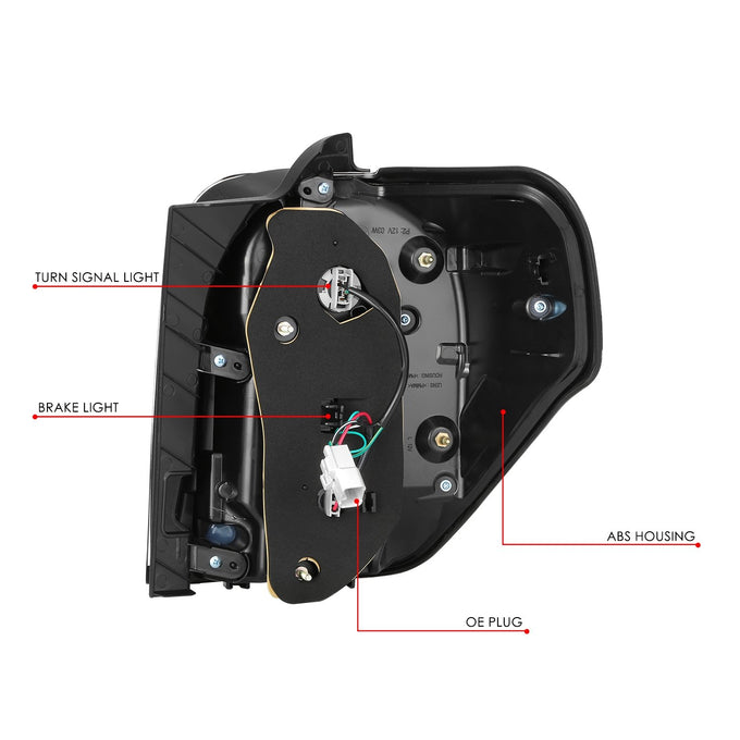 Factory Style Rear Left Taillight <br>14-24 Toyota 4Runner