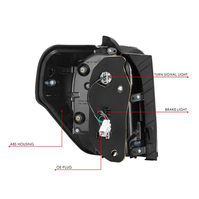 Factory Style Rear Right Taillight <br>14-24 Toyota 4Runner