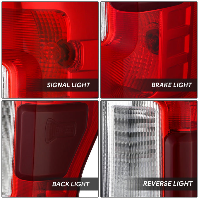 Factory Style Right Side Taillight Assembly<br>17-19 Ford F-250, F-350, F-450 Super Duty