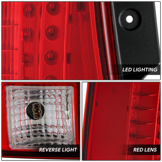 Factory Style LED Tail Light (Left) <br> 07-14 Cadillac Escalade ESV