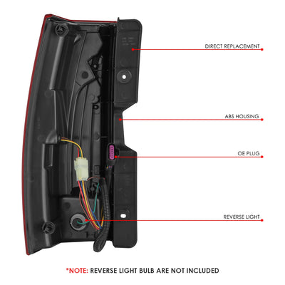 Factory Style LED Tail Light (Right) <br> 07-14 Cadillac Escalade ESV