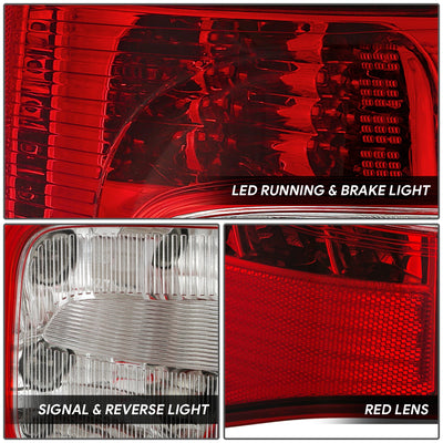 Factory Style LED Tail Light (Left) <br> 11-16 Chrysler Town & Country