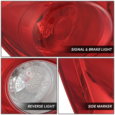 Factory Style Tail Light (Left) <br> 10-15 Chevy Equinox