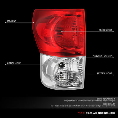 Factory Style Tail Lights Left Side <BR>07-09 Toyota Tundra