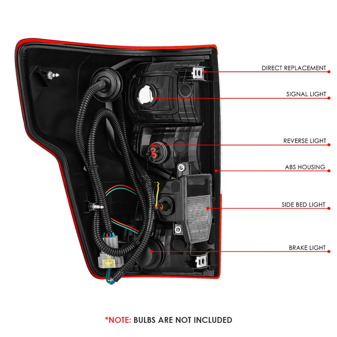 Factory Style Tail Lights Right Side <BR>16-23 Nissan Titan