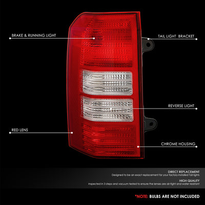 Factory Style Tail Lights Left Side <BR>08-17 Jeep Patriot