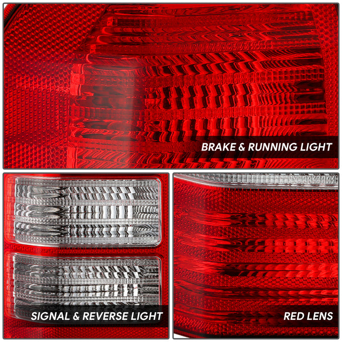 Factory Style Tail Lights Left Side <BR>08-17 Jeep Patriot