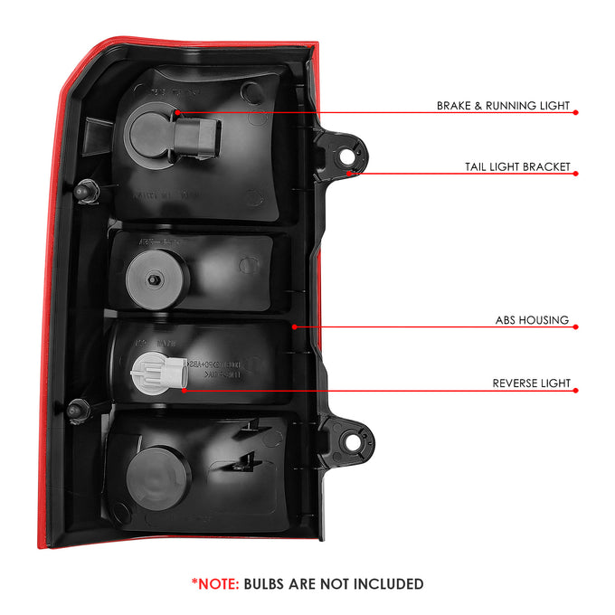 Factory Style Tail Lights Right Side <BR>08-17 Jeep Patriot
