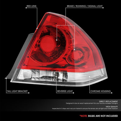 Factory Style Tail Light (Right) <br> 06-13 Chevy Impala, 14-16 Limited