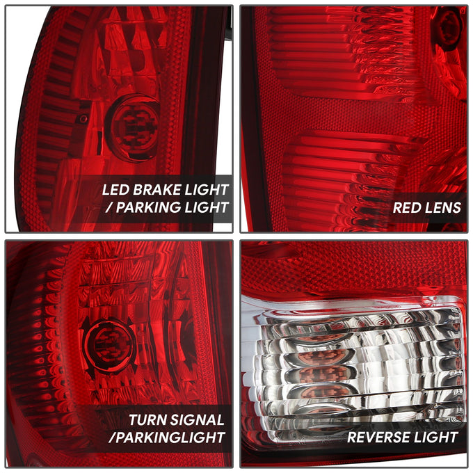 Factory Style Left Side Taillight Assembly<br>02-06 Chevy Avalanche 1500 2500